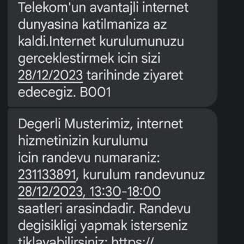 Türk Telekom İnternet Kurulum Randevusunda Yaşanan Aksaklıklar Ve Mağduriyet