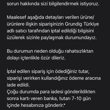 Grundig Tercih Etmek Pişmanlıktır