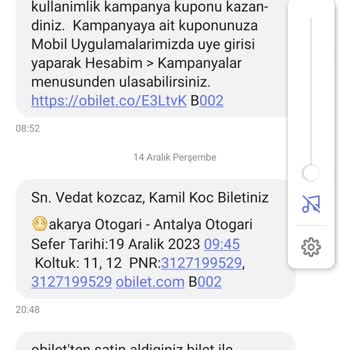 Kamil Koç Servis Problemlerini 2011 Den Beri Çözememiş.