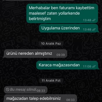 Karaca Züccaciye Karaca Müşteri Hizmetleri