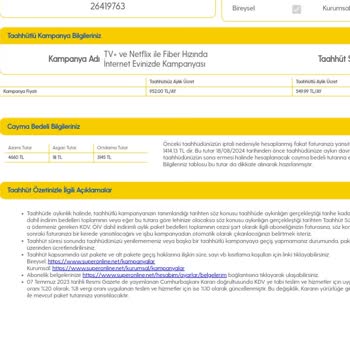 Turkcell TV+ Superonline Benden Habersiz Faturamı Yükseltti