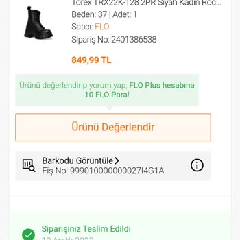 FLO Ayakkabı Yanlış Ayakkabı Gönderdi!
