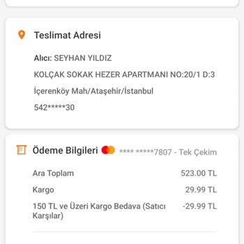 Sürat Kargo Teslim Edilmeyen Siparişimi Teslim Etmiş Gösteriyor