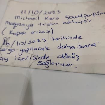 Sevil Parfümeri Parfüm Değişimi Ve Mağaza Deneyimi Üzerine Şikayet