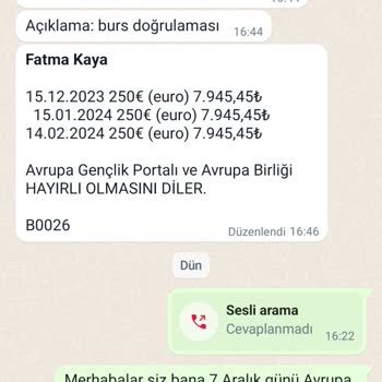 Avrupa Gençlik Portalı (avrupagenclikduyuru) Avrupa Gençlik Portalı Bursu