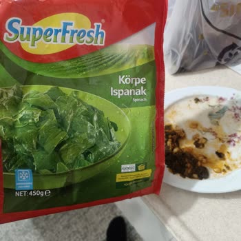 Superfresh Ispanağın İçinden Böcek Çıktı