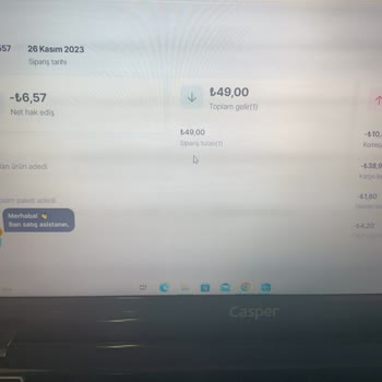 Hepsiburada MP Kargo Destek Yansıtma