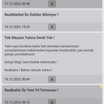 Real Bahis Yalanla Dolanla Giden Bir Site