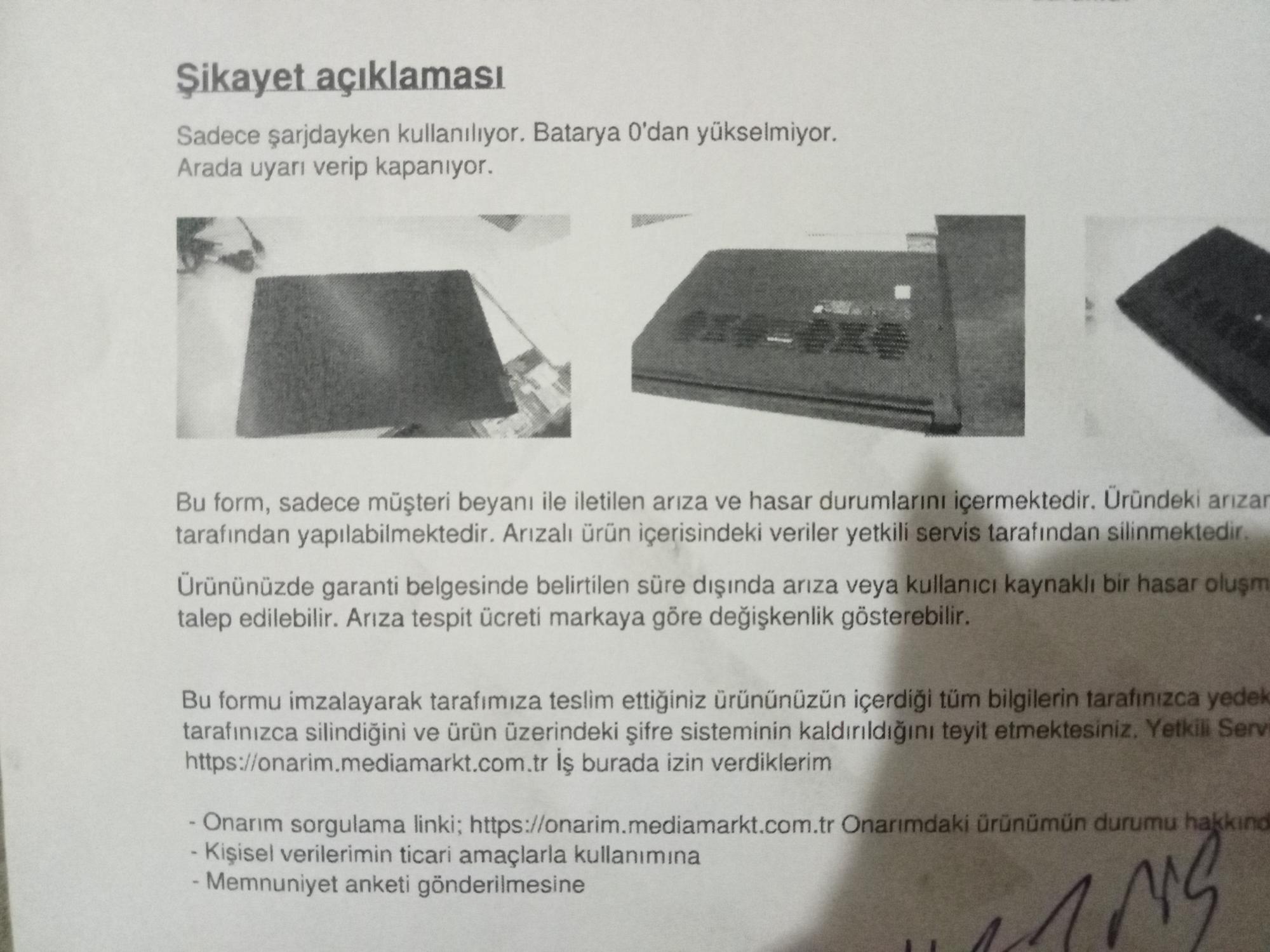 Lenovo Laptop Sürekli Kapanma Sorunu Şikayetvar
