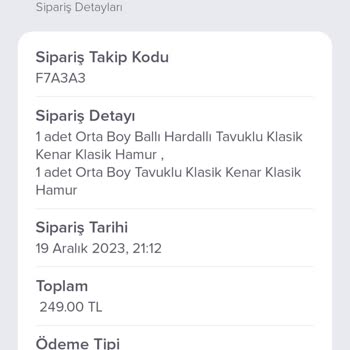 Domino's Sipariş Hayal Kırıklığı