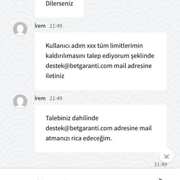 Betgaranti Sitesi Paramı Ödemiyor