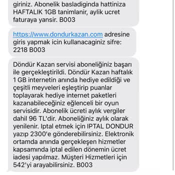Vodafone Fatura Şoku: Beklenmedik Ücretlendirme!