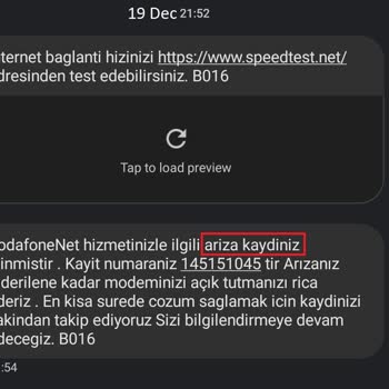 Vodafone Net Kötü İnternet Hızı