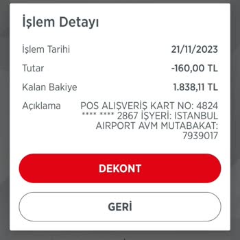 Popeyes 160 Liralık Menü İçin 480 Lira Çekti