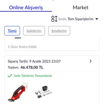 Pazarama İptal Edilen Ürünün Para İadesi Yapılmaması