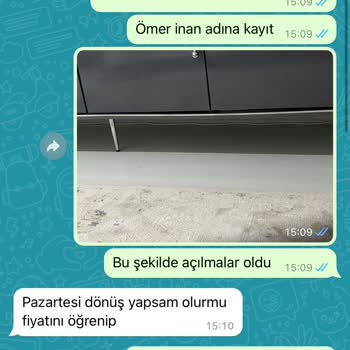 EvModa Konsol Ayağı Gelmemesi