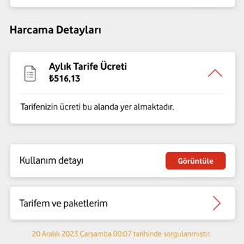 Vodafone Yalın 30 GB Paket Ücreti