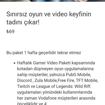 Vodafone, 1 Hafta 7 Gündür!