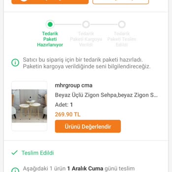 Trendyol Mhr Group Tedarik Hazırlanıyor 1 Ay Oldu Halen Ürünüm Gelecek
