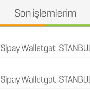 Sipay Walletgat Bilgim Dışında Kartımdan Para Çekmiş