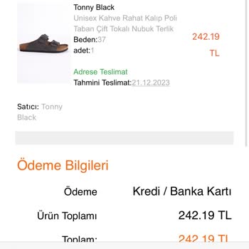FLO Ayakkabı Yanlış Numara Ürün Gönderilmesi