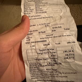 FLO Ayakkabı Yanlış Numara Ürün Gönderilmesi