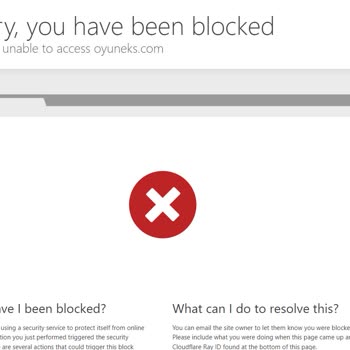 Oyuneks Block Hatası Veriyor