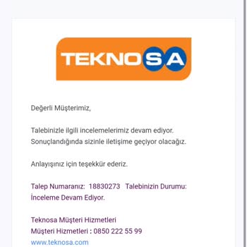 Teknosa Webden Alınan Alınan Robot Süpürge Bozuk