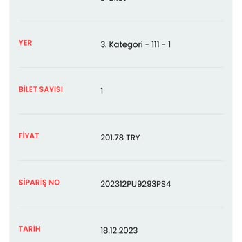 Biletalsat.com Bilet Aktarımı Olmadı