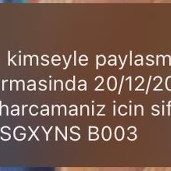 Sipay/baran Aksesuar Yapmadığım Bir Alışveriş İçin Para Çekmek İstedi