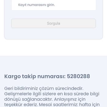 Aras Kargo Şikayet En Kısa Sürede Dediler Bir Hafta Oldu