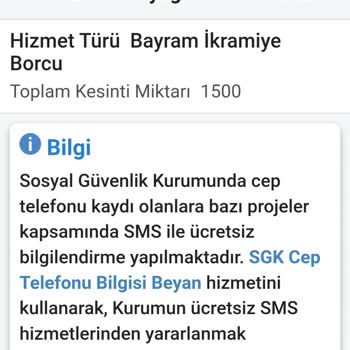 SGK Emekli Maaş Kesintim