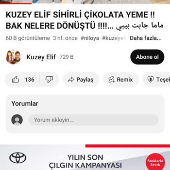 YouTube Kanalında Çocukları Rahatsız Eden İçerikler Hakkında Şikayet