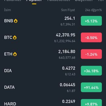 Binance Anlamsız Kesinti Yapıyor