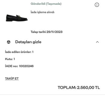 Massimo Dutti İade Paramı Yatırmıyor