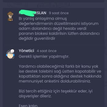 itemsatış Hesap Satışı Sonrası Ödeme Gecikmesi