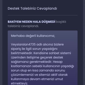 itemsatış Hesap Satışı Sonrası Ödeme Gecikmesi