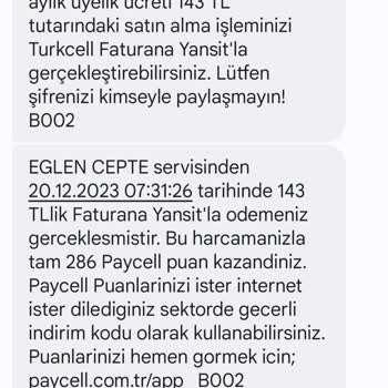 Eglencepte Para İadesi