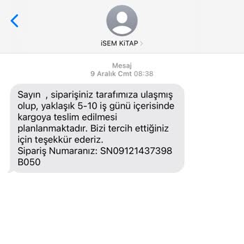 İsem Yayıncılık'ta Sipariş Çilesi!
