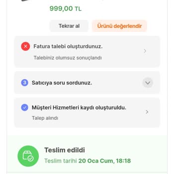 Awox Ödenen Parçanın Gönderilmemesi Ve Fatura Sorunu