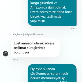 Amazon Adrese Teslimat Yapılmadı, Bir Hafta Oldu