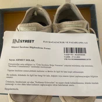 Skechers Spor Ayakkabım Kısa Sürede Deforme Oldu