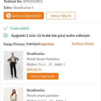 Stradivarius Pantolonumun Lekeli Gelmesi