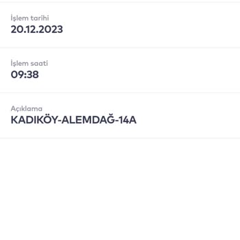AKBİL Çekilen Fazla Tutarın İadesi