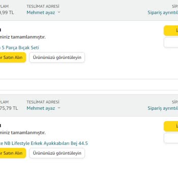 Amazon'un 3 Defa Yanlış Ürün Göndermesi