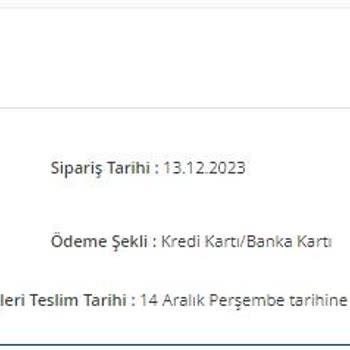 Avansas Vaktin De Teslim Edilemeyen Ürün