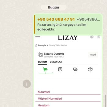 Lizay Pırlanta Aylardır Kargoya Verilmemesi