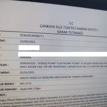 N11, Tüketici Hakem Heyetinin Kesinleşmiş Kararını Uygulamıyor.