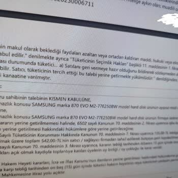N11, Tüketici Hakem Heyetinin Kesinleşmiş Kararını Uygulamıyor.