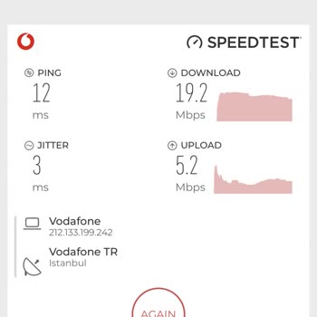 Vodafone Net Ev İnterneti Taahhüt Edilen Hızın 1/5'ini Bile Veremiyor!